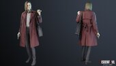 Alyssa Ashcroft de Resident Evil 9 Requiem CON MOVIMIENTO EN BOCA Y CEJAS MOD PORTEADO DE RESIDENT EVIL 4 REMAKE Con su bolso